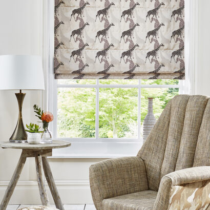 Roman Blinds - Giraffe Sandstorm