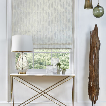 Roman Blinds - Quill Chalk